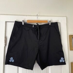 Banks Journal Men's Black Swim Shorts Size 38